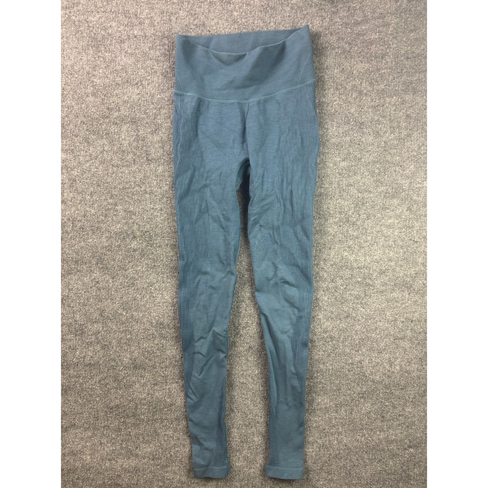 Lululemon Ebb to Street Tight Womens 4 Blue Teal High Rise Seamless Leggings
